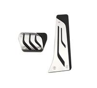 Pedaliera Auto Per BMW 1 2 3 4Serie M3 M4 E87 E90 F20 F21 F30 F32 F36 F80 F82 Poggiapiedi Acceleratore Pedale Del Freno Dell'auto Carburante Copri Pedali Auto(2PCS AT)