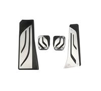 Pedaliera Auto Per BMW Per X3 F25 2011-2017 LHD Carburante Gas Freno Frizione Poggiapiedi Pedale Morto Sostituzione Copertura Pad Pedale Kit Freno(MT With Rest)