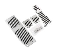 Pedaliera Auto Per BMW Serie 1 3 X1 E39 E46 E87 E90 E91 E92 Acceleratore Gas Carburante Freno Poggiapiedi Pedale Copertura Pedali(Drill 4X for MT)