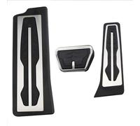 Pedaliera Auto Per BMW Serie 3 G20 G21 2020-2023 LHD Acceleratore Pedale Del Freno A Gas Poggiapiedi Copertura Pad Pedali Auto Copri Pedali Auto(AT with Rest)