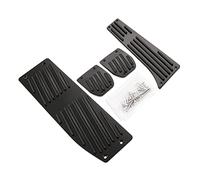 Pedaliera Auto Per BMW X1 M3 E30 E36 E39 E46 E87 E90 E91 E92 E93 Accessori Per Lo Styling Dell'auto Moda Argento/Nero Pedali Auto Lega Alluminio Pedale Dell'Auto (Misurare : BLACK Manual With)