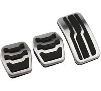 Pedaliera Auto per Ford Focus 2 3 4 MK2 MK3 MK4 RS St 2005-2020 Kuga Escape 2009-2020, Pedali Auto in Acciaio Inossidabile, AT MT Auto Acceleratore Freno Resto Pedale, Antiscivolo Copertura Pedali