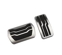 Pedaliera Auto Per Ford Per Focus 2 3 4 MK2 MK3 MK4 RS ST 2005-2021 Per Kuga Per Fuga 2009-2021 In Acciaio Inox Auto Pedali Pad Pedali Copertura Pedale Dell'Auto (Misurare : 2Pcs Automatic)