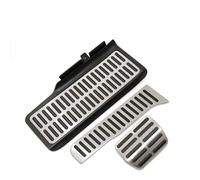 Pedaliera Auto Per Jetta Mk5 MK6 Per Golf Per Scirocco Per Passat B6 B7 Per Line Pedali Auto Carburante Freno Frizione Copertura Pedali Freno Carburante Auto(Style 2 AT 3pcs)