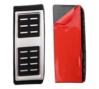 pedaliera auto Per Skoda Per Scala 2019-2021 Per Fabia Auto In Acciaio Inox Acceleratore Freno Poggiapiedi Copertura Del Pedale Auto Pedali Poggiapiedi (Misurare : Rest)