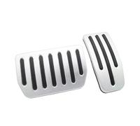 Pedaliera Auto Per Tesla Per Modello Per X Per S Pedale Acceleratore In Lega Di Alluminio Freno Carburante 3 Pezzi Copri Set di pedali(Brake throttle)