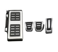 Pedaliera Auto Per VW Per Golf 7 7.5 MK7 MK7.5 Per Golf7 Per Golf7.5 Per Golf 8 MK8 Per Olf8 LHD Pedali Per Auto In Acciaio Inossidabile Pedale Freno A Gas Pad Cover Copri Pedali Auto(MT With Rest)