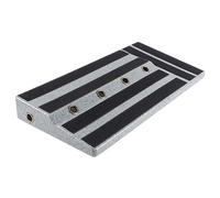Pedaliera Effetto Chitarra, Accessorio per Strumento con Gancio in PE e Chiusura Ad Anello per le Prestazioni (Marmo Nero)