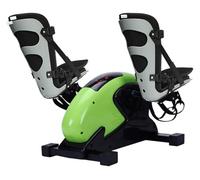 Pedaliera Elettrica per Anziani - Motore Silenzioso per Gambe e Braccia, Apparecchio Pieghevole di Supporto alla Mobilità a Casa, 6 Livelli di Velocità e Base Stabile