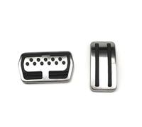 Pedaliera Freni Frizione Per Ford Per Focus 2 3 4 MK2 MK3 MK4 RS ST Per Kuga Per Escape Pedale Carburante Per Auto Pedali Freno Copripedali pedali dell'acceleratore(A type AT 2 Piece)