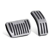 Pedaliera Freni Frizione Per Geely Per Monjaro Per Manjaro Per KX11 2022 2023 Per Xingyue L Pedale Gomma Lega Alluminio Con Freno A Carburante pedali dell'acceleratore(WHITE)