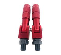 Pedaliera in alluminio pieghevole 14 mm per moto per veicoli elettrici