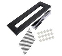 Pedaliera in lega di alluminio leggera di piccole dimensioni con angoli arrotondati per un montaggio sicuro dei musicisti utilizzano la tavola degli organizzatori del pedale di effetto