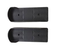 Pedaliera macchina ellittica nera 12x36 cm plastica ABS con foro tondo M10