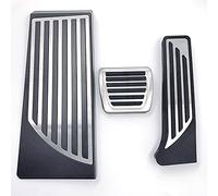 Pedaliera per auto, per Alfa Romeo Stelvio 2017-2020, Pedali dell'acceleratore antiscivolo in alluminio ad alte prestazioni freno a gas modificato Pedale della frizione Copri set di accessori