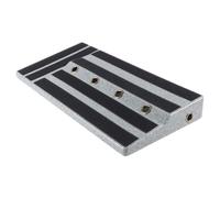 Pedaliera per effetti di lunga durata con base antiscivolo Facile installazione Chitarra per chitarra dal vivo compatta leggera con Power Hide integrata Piattaforma effetti professionali