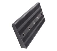 Pedaliera per effetti per chitarra, antiscivolo, portatile, leggera, per professionisti, compatta, leggera, con potenza nascosta per l'organizzazione degli effetti