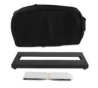 Pedaliera per Effetti per Chitarra Elettrica, Pedaliera per Chitarra in Lega di Alluminio con Borsa per il Trasporto e Chiusura a Strappo per Pedali per Effetti per (PB 1