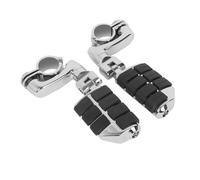 Pedalina Per Touring Per Road Per Glide Per Sportster 1200 883 Moto Paramotore Highway Regolabile 360 da 32 Mm 1 1/4'' Accessori Di Montaggio Per Pedane