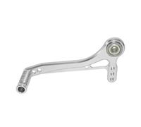 Pedaline Moto Pedale Leva Cambio Cambio Regolabile Con Doppio Cuscinetto Per Moto Con Kit Pedane Per Pedane Aftermarket Pedale Del Motociclo(Left - Silver)