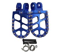 Pedaline Moto Per CRF1000L Per DCT 2016-2017 Per CRF230L 2008-2009 Per CR80R Per CR80RB 1996-2002 Poggiapiedi Per Motocicletta Poggiapiedi Pedale Accessori Universali(Blue)