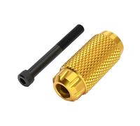 Pedaline Moto Per Fat Bob Per FXFB 107 2018-2019 Per Freewheeler Per FLRT 2015-2024 Moto Shifter Peg Gear Shift Leva Punta Pedale Del Motociclo(Yellow)