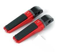 Pedaline Motocicletta per Triumph Speed Triple 1050 Standard 2005 2006 2007 2008-2024,Pedane per Telaio Moto in Metallo Pedali,Red