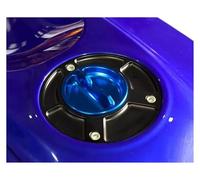 Pedaline Motocicletta Per YZF-R7 2022-2025 Moto CNC Poggiapiedi Regolabili Poggiapiedi Arretrati Poggiapiedi Motocicletta Pedane(Fuel tank cap)