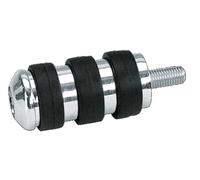 Pedalino cambio cromato comfort o-ring larghi gomma per comandi Harley Davidson