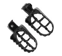 Pedalino Pedane Compatibile Con Suzuki Per DL650 Per V-Strom 2004-2012 Moto Pedane Poggiapiedi Pedane Staffa Pedale(Black)