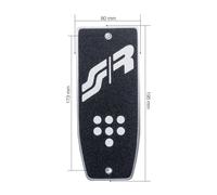 Pedana anti slip universale superficie antiscivolo fissaggio con biadesivo o