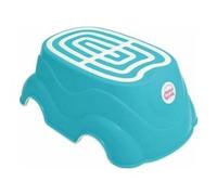 OKBABY Herbie Pedana Sgabello Alzabimbo con Gomma Antiscivolo per Bambini, Turchese