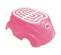 OKBABY Herbie Pedana Sgabello Alzabimbo con Gomma Antiscivolo per Bambini, Fucsia