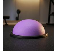 Pedana di Equilibrio con Base Piatta Versatile Semisfera da Allenamento