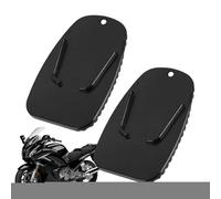 Pedana di sostegno per moto, poggiapiedi per moto, piastra antiscivolo 2 pezzi aiuto parcheggio per scooter e moto su asfalto caldo