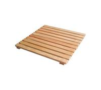 PEDANA Doccia in Legno 60X60 Antiscivolo per Piatto Doccia
