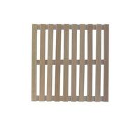 PEDANA DOCCIA IN LEGNO QUADRATA cm 57 x 57