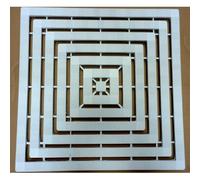 Pedana doccia in plastica 59x59 cm