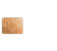 PEDANA DOCCIA RETTANGOLARE CM 54X69 IN LEGNO MULTISTRATO MARINO ANTIMUFFA