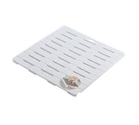 PEDANA DOCCIA RIGIDA ANTISCIVOLO QUADRATA 55x55cm WINNY BIANCO/GRIGIO/TORTORA