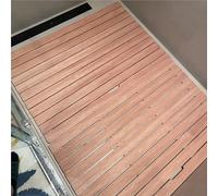 pedana doccia Tappetino Da Doccia In Teak Per Docce Esterne/interne, Tappetino In Legno Per Vasca Da Bagno, Pavimento In Legno Resistente All'acqua Per(50 X 55cm/20 x 22in)