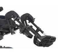 Pedana Elevabile Manuale SINISTRA 41 Cm Per Sedia a Rotelle Carrozzina Elettrica