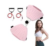 Pedana girevole per allenamento con fasce di resistenza, antiscivolo, portatile, attrezzatura per il fitness in casa, palestra, per uomini, donne, giovani