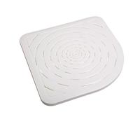Pedana in resina bianca 56x56 CM mod. Oasi