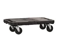 Pedana multiuso con ruote mm 480x290 spessore 40 mm, perfetta per uso professionale, traslochi, consegne, logistica e giardino