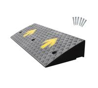 Pedana per Disabili Gradini Viti Incluse con Texture Antiscivolo Rampa per Sedia a Rotelle 6 Cm Design con Fori Sul Fondo Gradini di Piazze e Parchi(95 * 35 * 14.7cm)