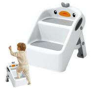 Pedana per lavabo da bagno per bambini - Pedana pieghevole e antiscivolo