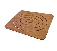 Pedana Piatto Doccia cm 54 X 68 X 2h in Legno Marino Quadrata Antiscivolo 113 Castel merlino