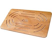 Pedana Piatto Doccia Rettangolare Antiscivolo Legno Marino Okumè Castel