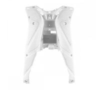 Pedana/Piede spazio TNT bianco per Yamaha Aerox, MBK Nitro